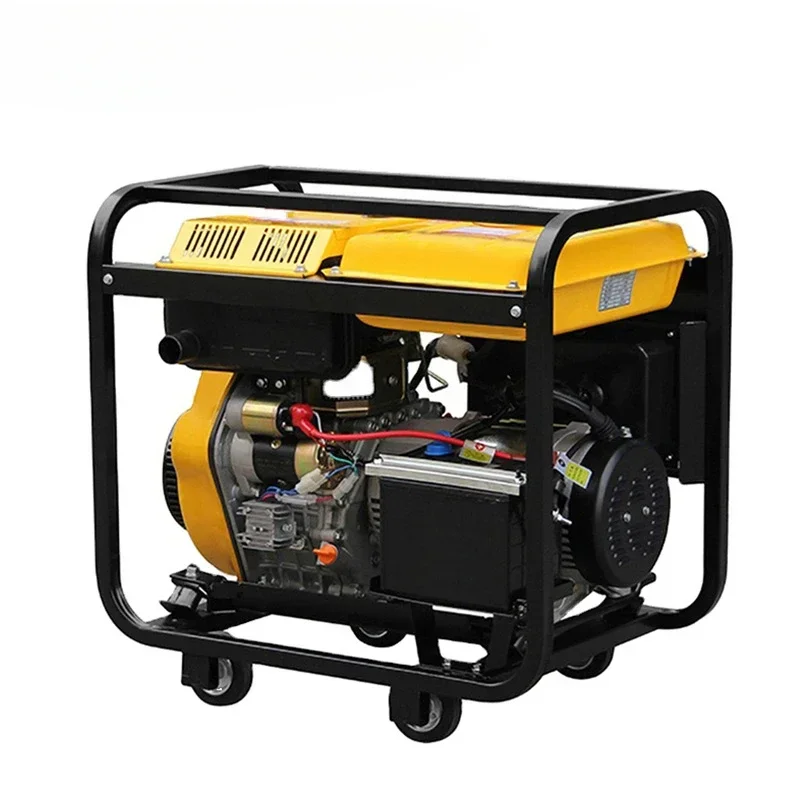 Одно- и трехфазный дизельный генератор с открытой рамой 110 В/120 В/220 В/230 В/240 В