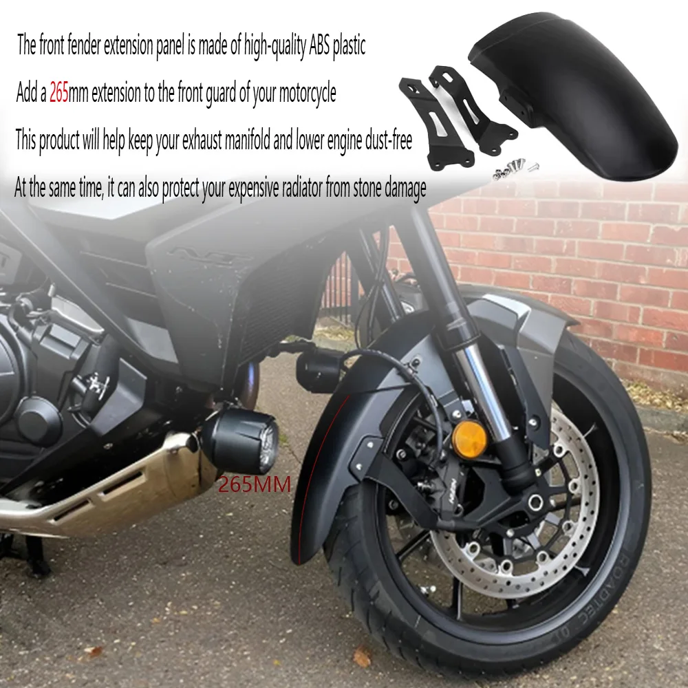 Для HONDA NT1100 NT 1100 2022 2023 2024 новый передний удлинитель мотоцикла брызговик