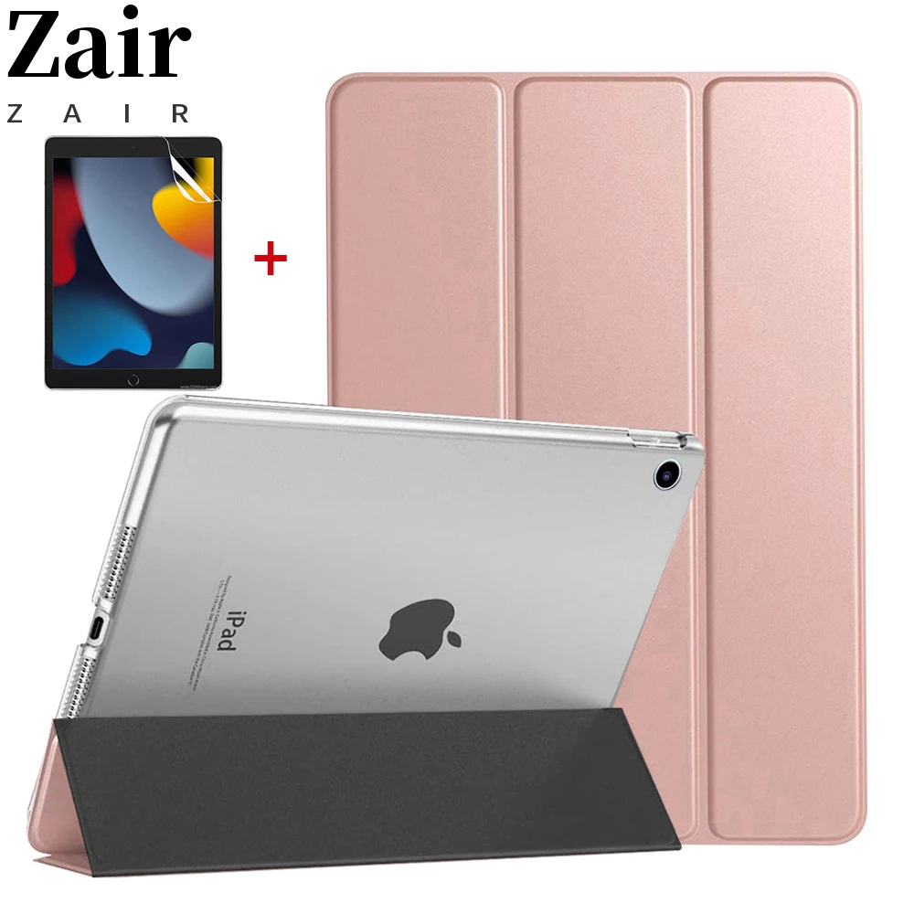 

Case For NEW iPad 10.2 2021 8th 7th 9th Gen A2197 A2200 A2198 2020 Fundas PU Ultra Slim Wake Smart Cover for iPad Pro 11 Air 9.7