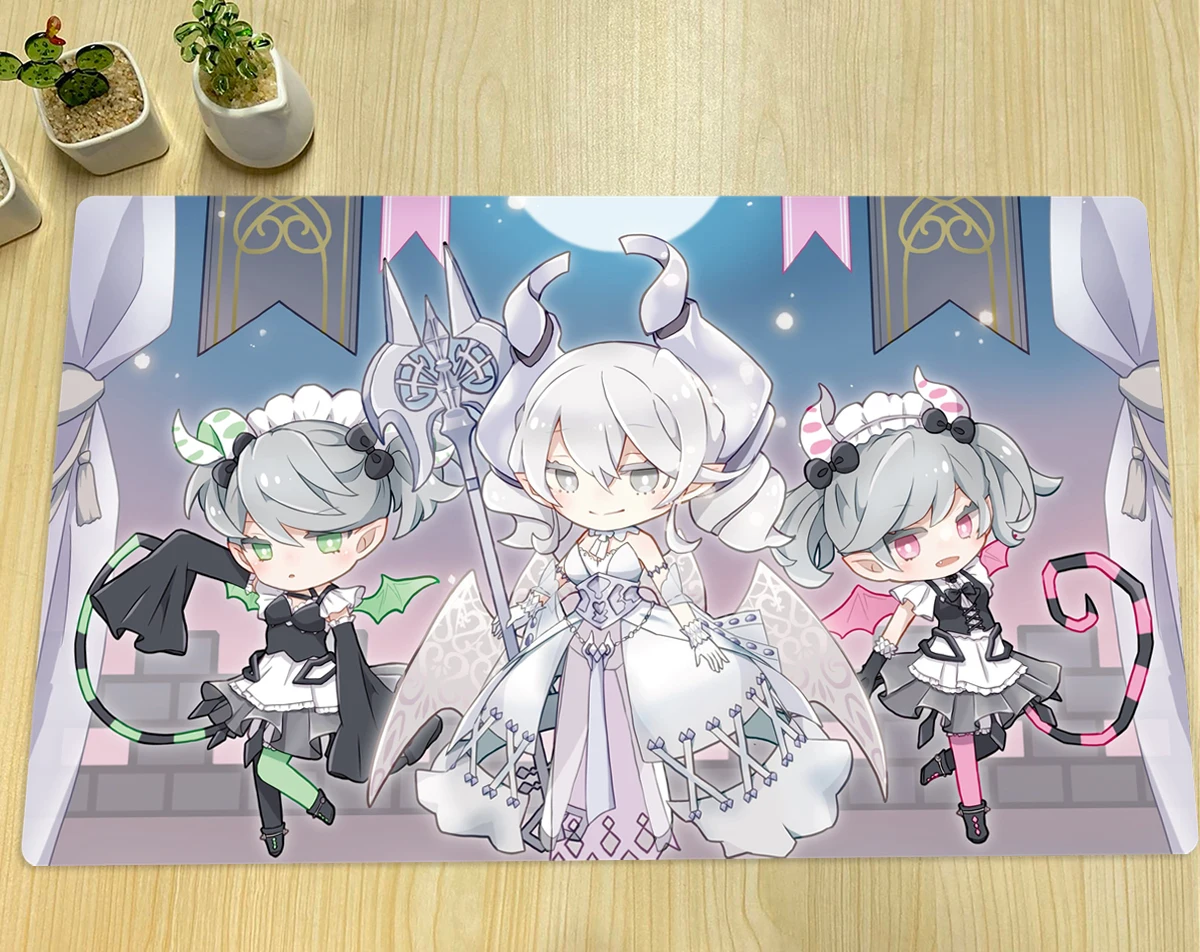 

Board Game YuGiOh Labrynth Playmat & Arianna Ariane TCG CCG Trading Card Game Mat Custom Rubber Mouse Pad Zone Free Bag 60x35cm