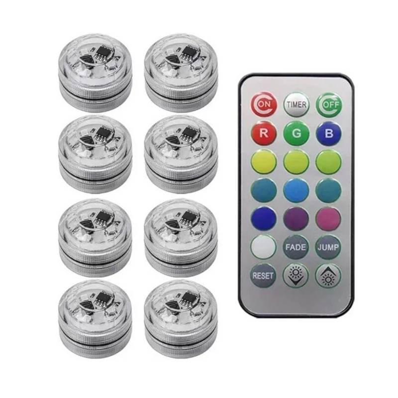 Светодиодные фонари для салона автомобиля окружающее освещение с дистанционным