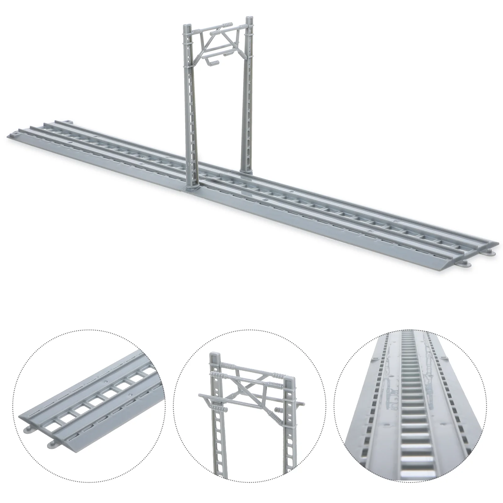 

1 set of Children's Train Tracks Accessories Plastic Train Tracks Assemble Toys