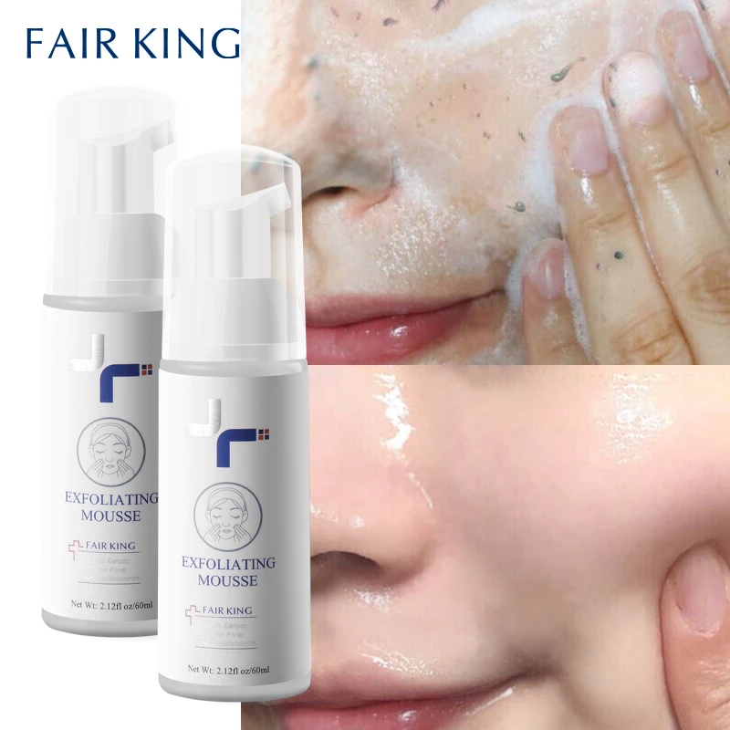 

2PCS FAIR KING Exfoliating Scrub Deep Cleansing Cleansing All Skin Types Smoothing Moisturizing Exfoliating Cream