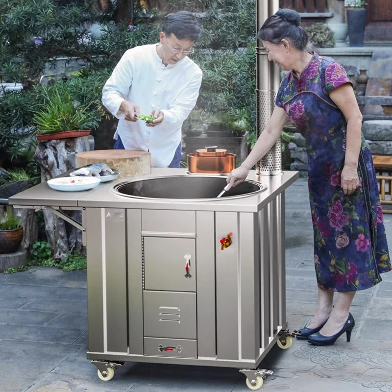 Скандинавские многофункциональные нагревательные печи Отопление Сельская