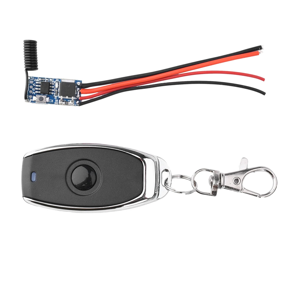 

433 МГц реле беспроводной переключатель модуль дистанционного управления DC5-12V мини-контроллер светодиодной лампы микроприемник система передатчика