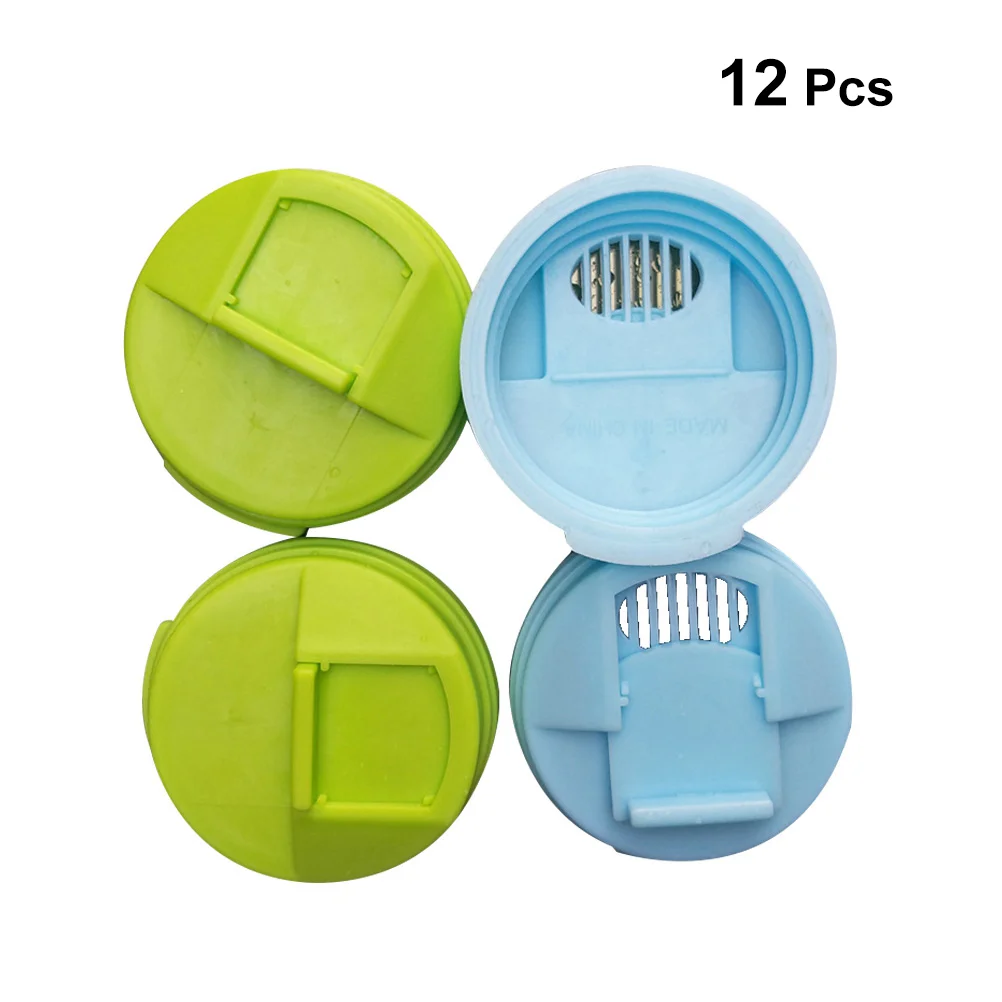 

12 Pcs Sealing Cap Leakproof Portable Reusable Can Protector Cover Sealing Cover for Beverage Soda