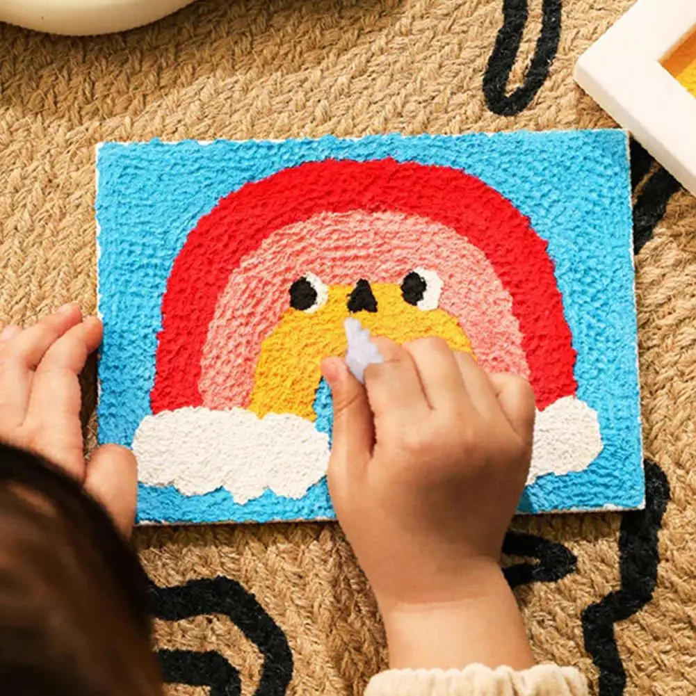 

Kawaii DIY ручная роспись, материал, упаковка, милая кукла, искусственная головоломка, подарки, Детские Наборы для творчества, пазл, рисование