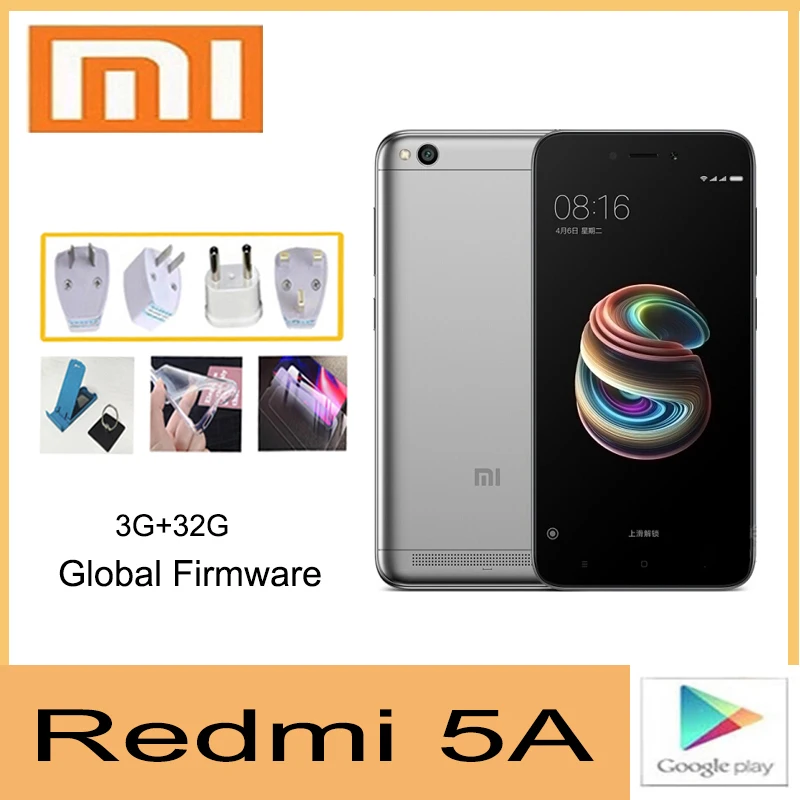 Оптовая продажа Смартфон Xiaomi Redmi 5A мобильный телефон Прямой разговор сотовые