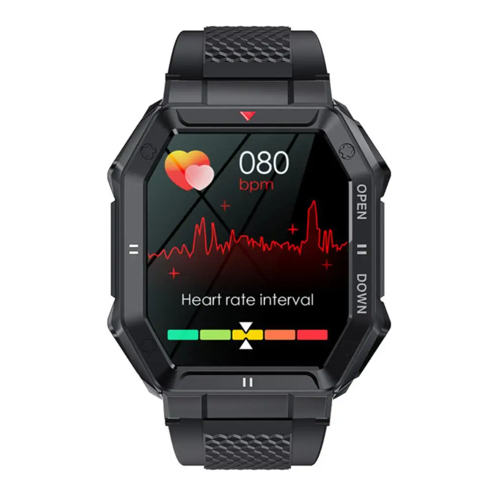 

Custom Dial Fitness Sports Watches 1.85inch Hd Bluetooth Smartwatch Health Monitor For Android Ios Waterproof Outdoor Sports
