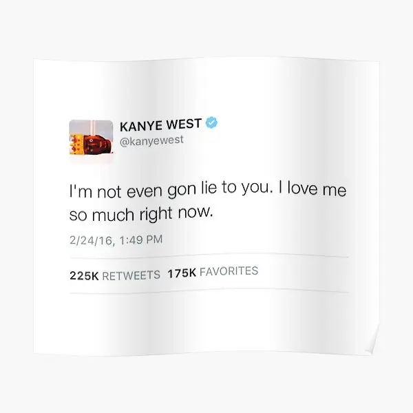 

I Aint Even Gonna Lie To You I Love Me Poster Room Home Painting Decoration Wall Picture Funny Modern Decor Mural No Frame