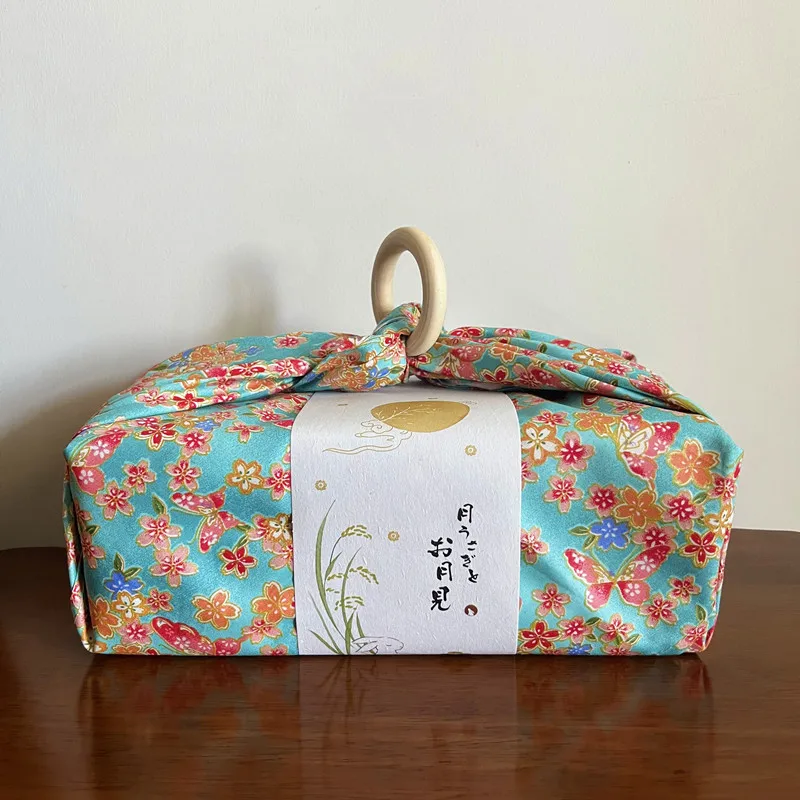 

Хлопковое кухонное полотенце Furoshiki 70x70 см