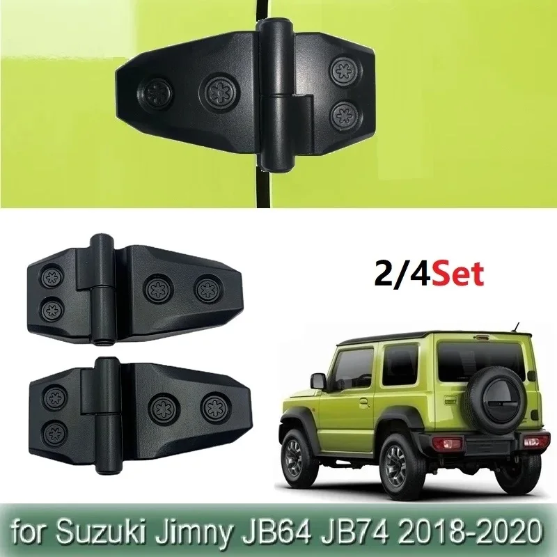 

Автомобильная наклейка для Suzuki Jimny JB64 JB74 2018-2022 крышка капота двигателя дверные петли декоративная крышка отделка внешние аксессуары