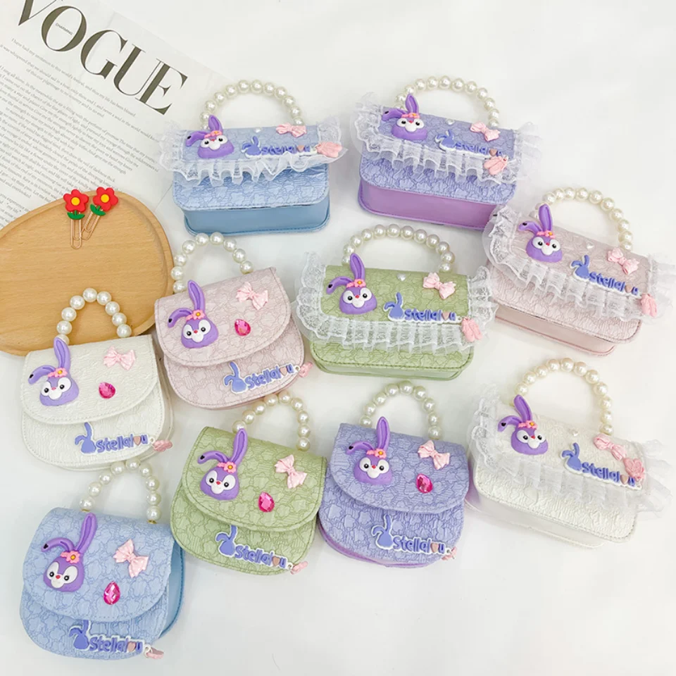 Kids Bag Luxury Girls Shoulder Bag Cute Children's Princess Bag Korean Children's Handbags Shopping Birthday Gift Crossbody Bags