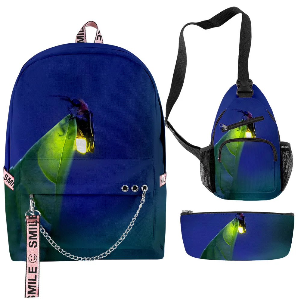 3 шт./набор дорожный рюкзак и нагрудная сумка