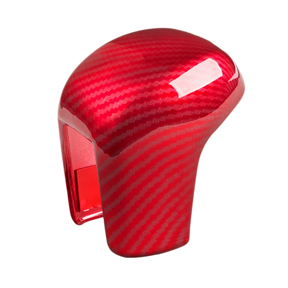 

Red Carbon Fiber Car Gear Shift Knob Cover Trim Gear Head Cover for Honda Civic 2022