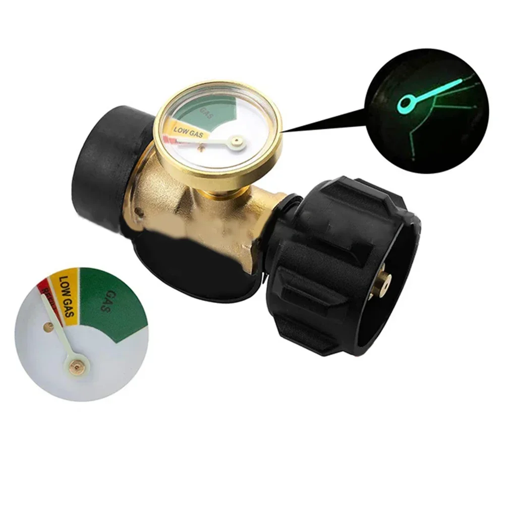 Манометр газового баллона для барбекю Пропан Индикатор давления кемпинга