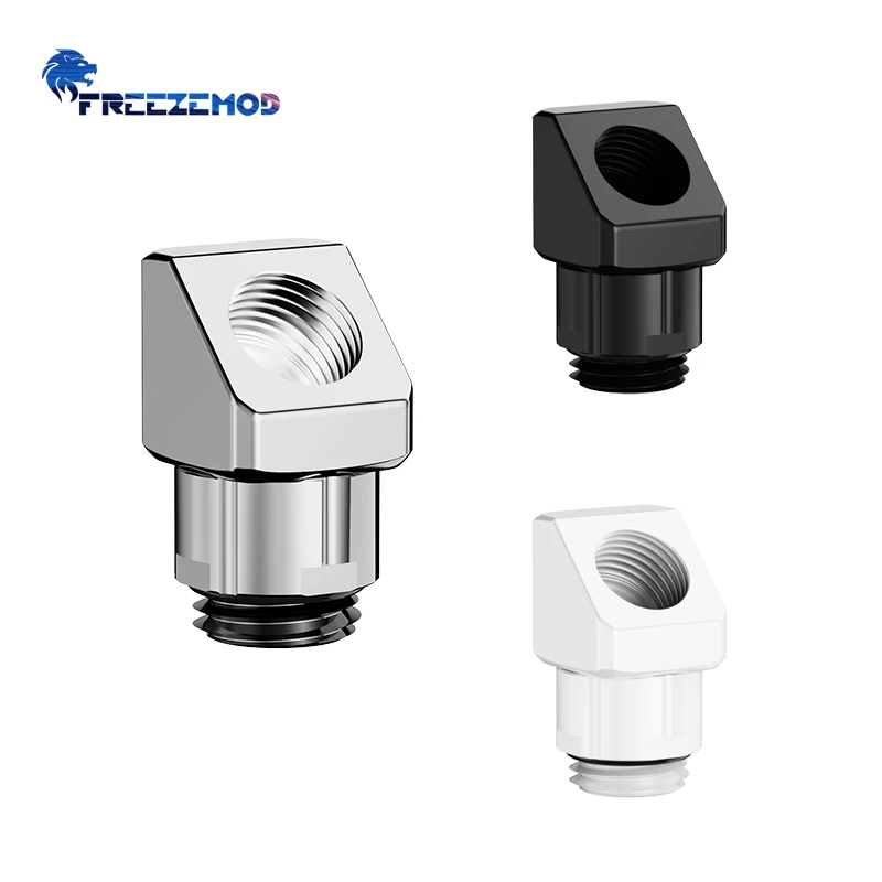 FREEZEMOD водяное охлаждение 45 градусов фитинг универсальный 360 разворот тип