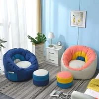 Lazy bean bag chair with filling single sofa set living room furniture totoro bed small couch comfortable chairs for bedroom