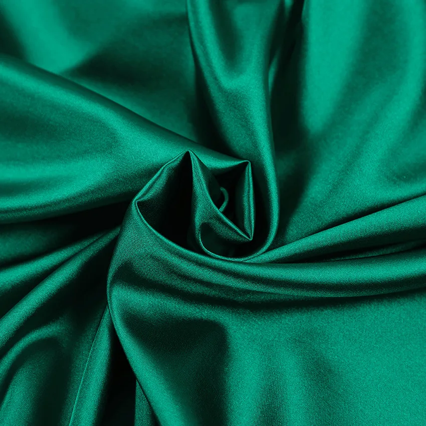 Turn Down Collar Women Pajamas Set 2-Pieces Set Spring Autumn Pj Set Sleepwear Homewear Satin Pyjamas Set