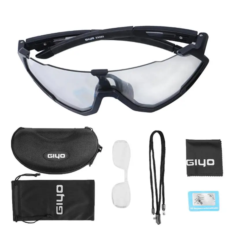 

Велосипедные очки, меняющие цвет линзы, солнцезащитные очки для близорукости, антибликовые велосипедные очки, защищающие УФ спортивные аксессуары, подарок