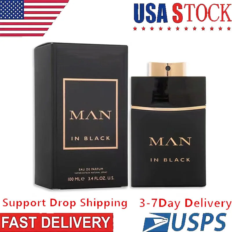 

Free Shipping To The US In 3-7 Days Pour Homme Perfume for Men Man In Black Original Cologne for Men