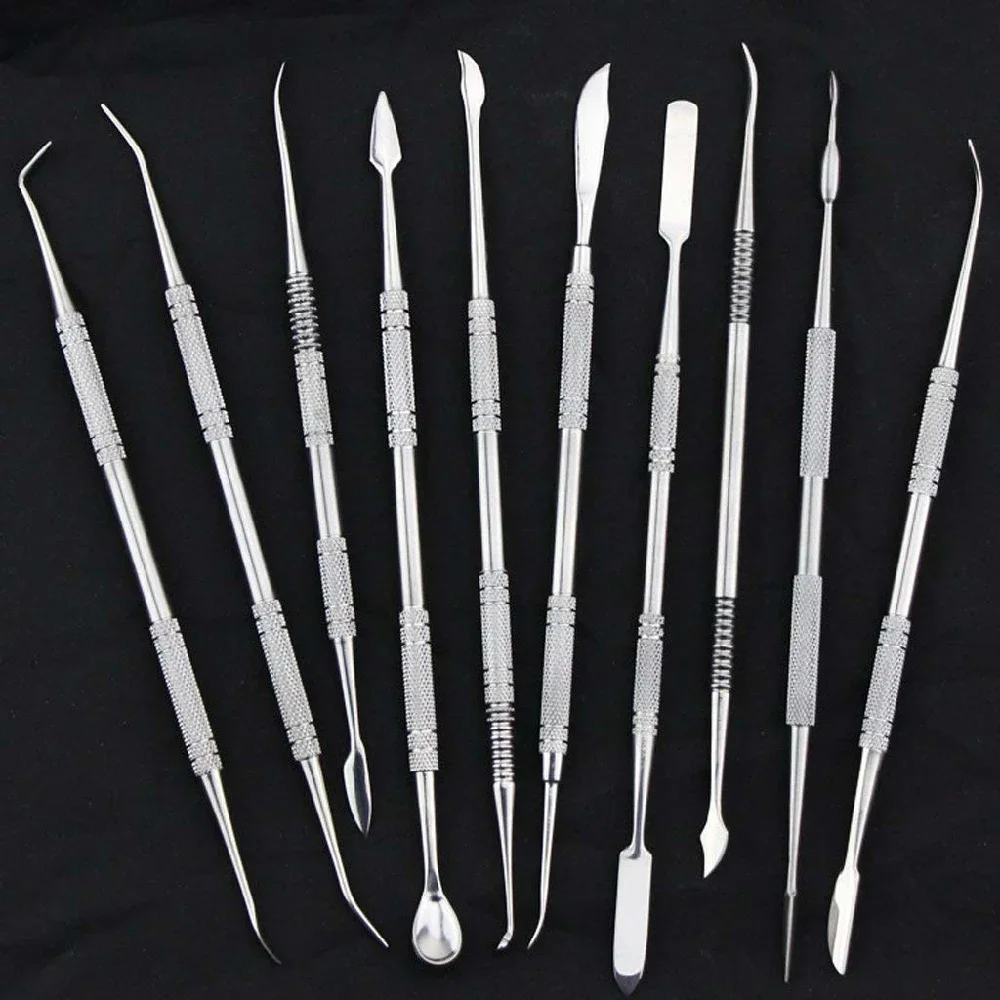 

Stainless steel clay knife