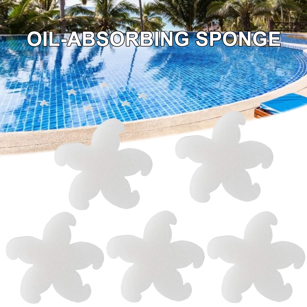 

10Pcs Swimming Pool Cleaning Sponge Scum Sponge Oil Absorbing Sponges Spa Sponge Hot Tubs Spa Filters Useful Cleaning Tools