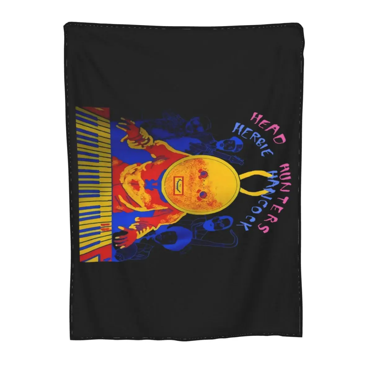 Новое популярное мужское черное одеяло Herbie Hancock Head Hunters Jazz Singer T Xs3XL забавное