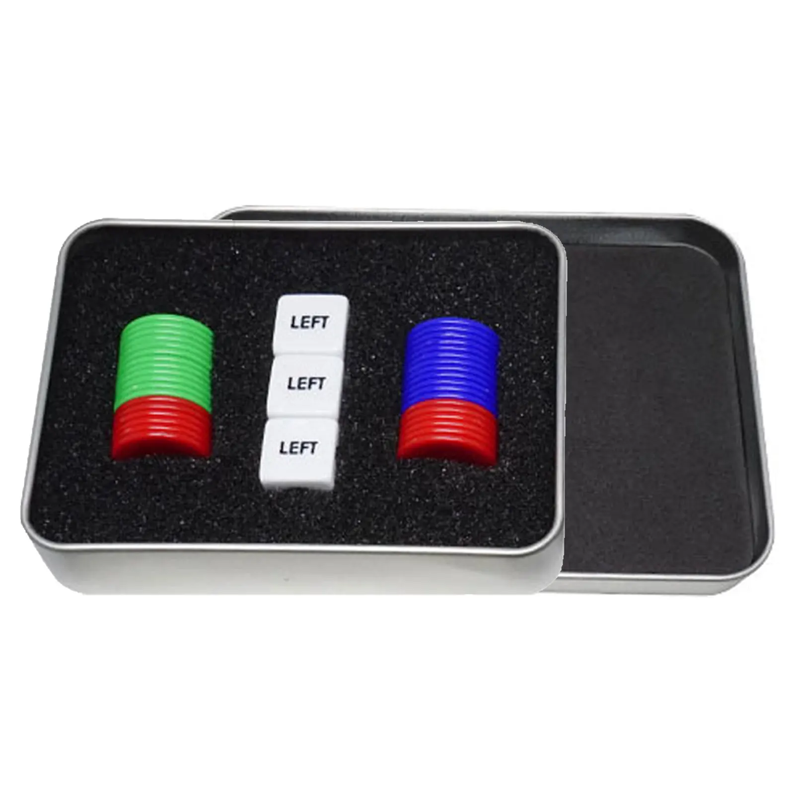 

CRL Dice Game Popular Fun High-energy CRL Dice Game English Version 3 Dices And 36 Chips Set Beautiful Interesting For Party