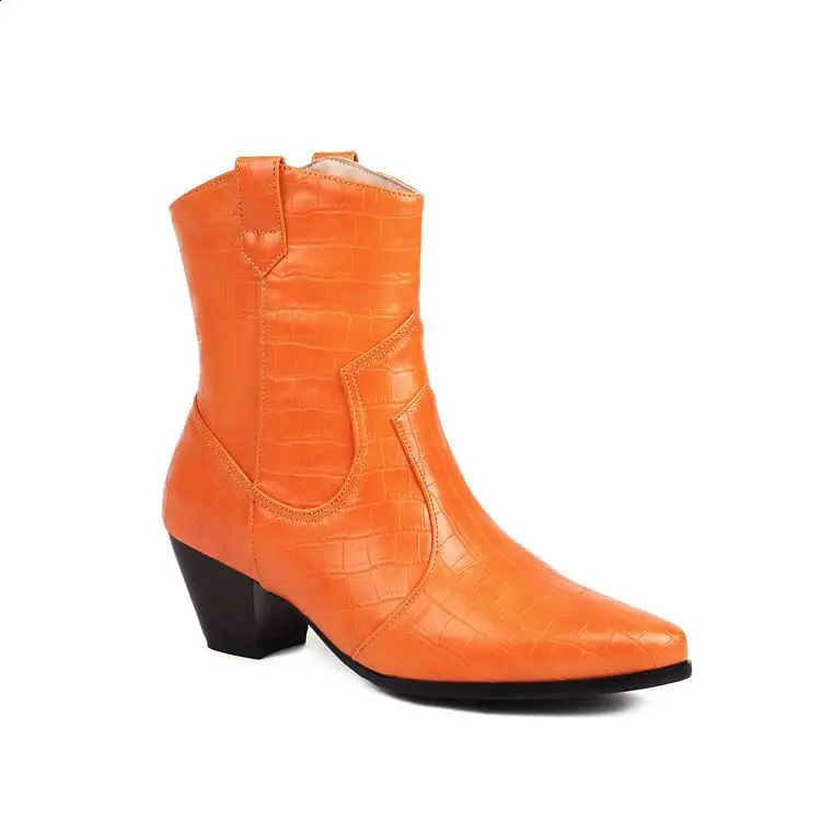 Женские ботинки на плоской подошве зимняя обувь с круглым носком низко