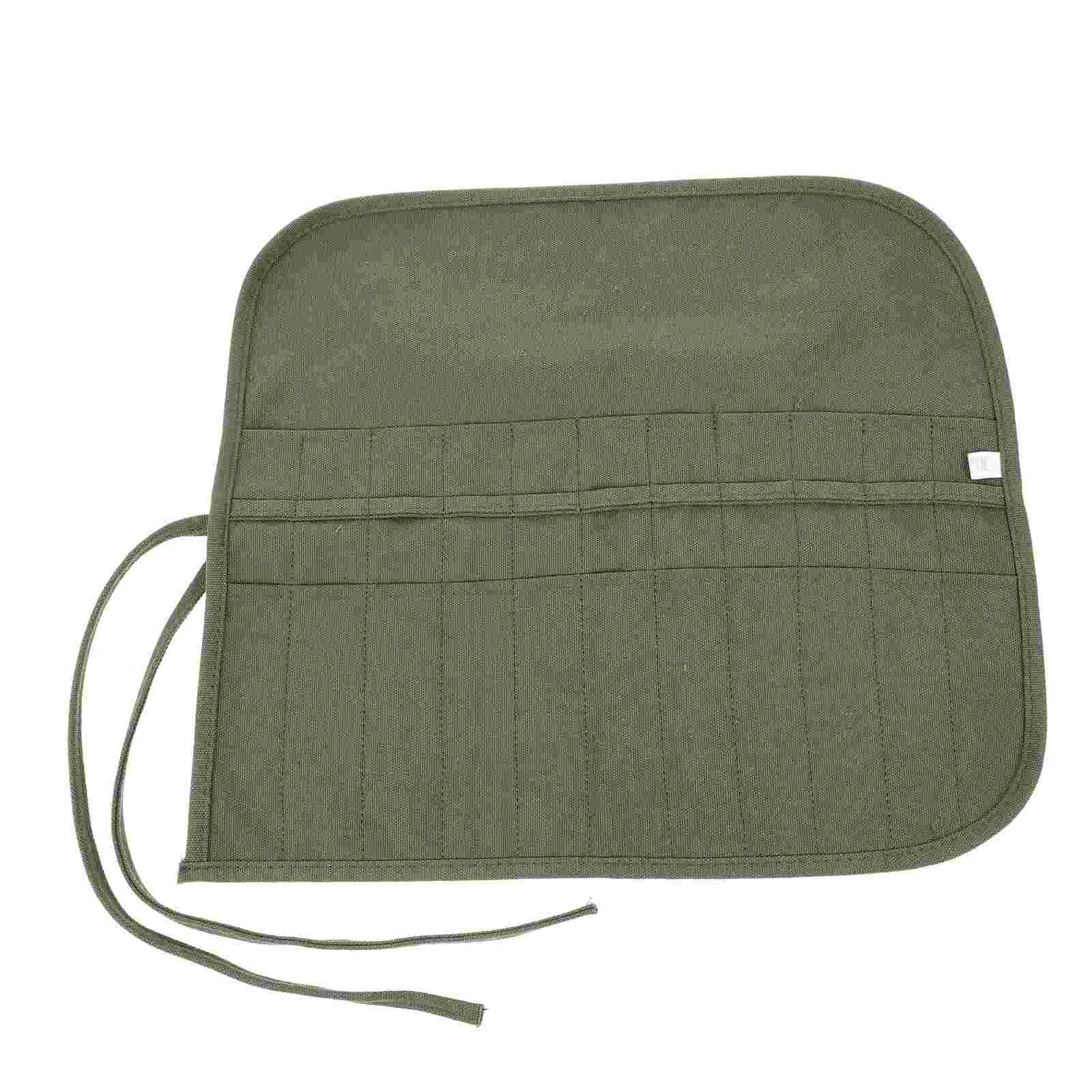 

Household Pencil Roll Canvas Brush Roll Multi-function Pencil Case Pencil Accessory
