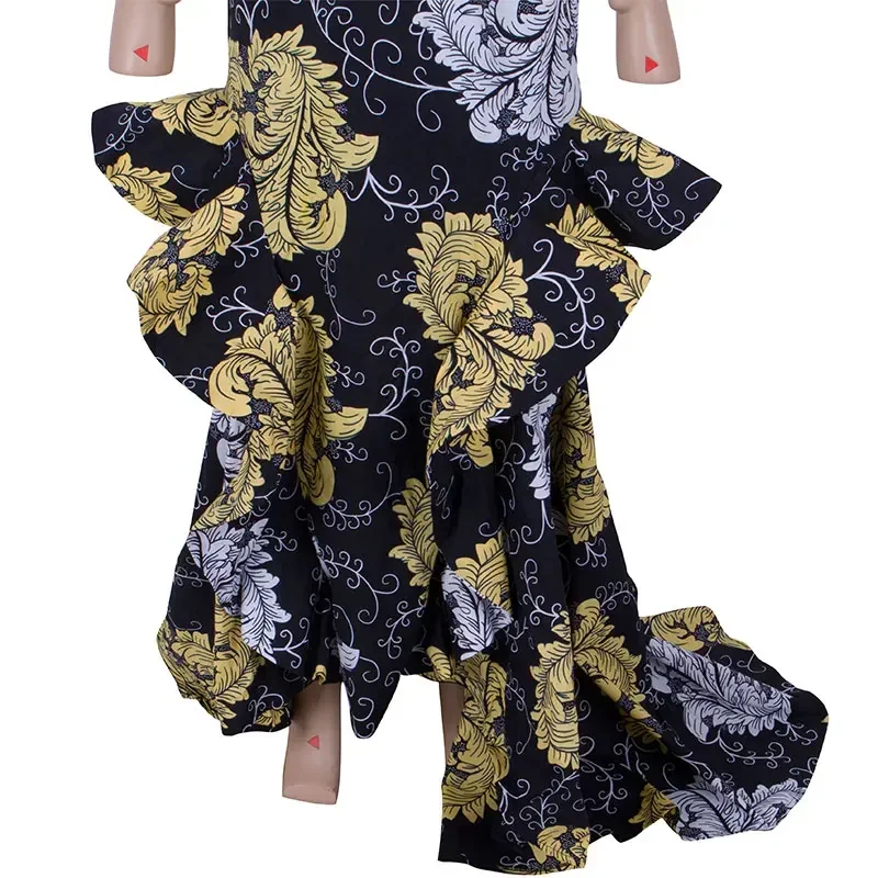 Bintarealwax африканские платья для женщин длинные макси элегантное вечернее платье с