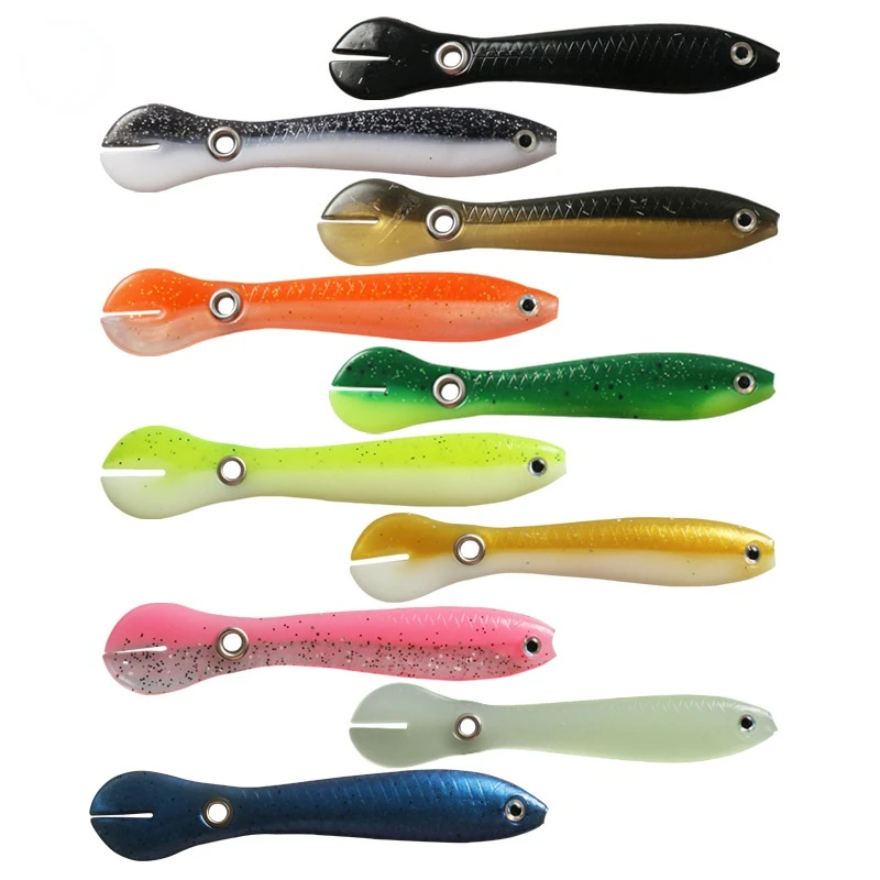 

New Bionic Loach Soft Bait Swing Tail Bait Luya Fake Bait 10cm