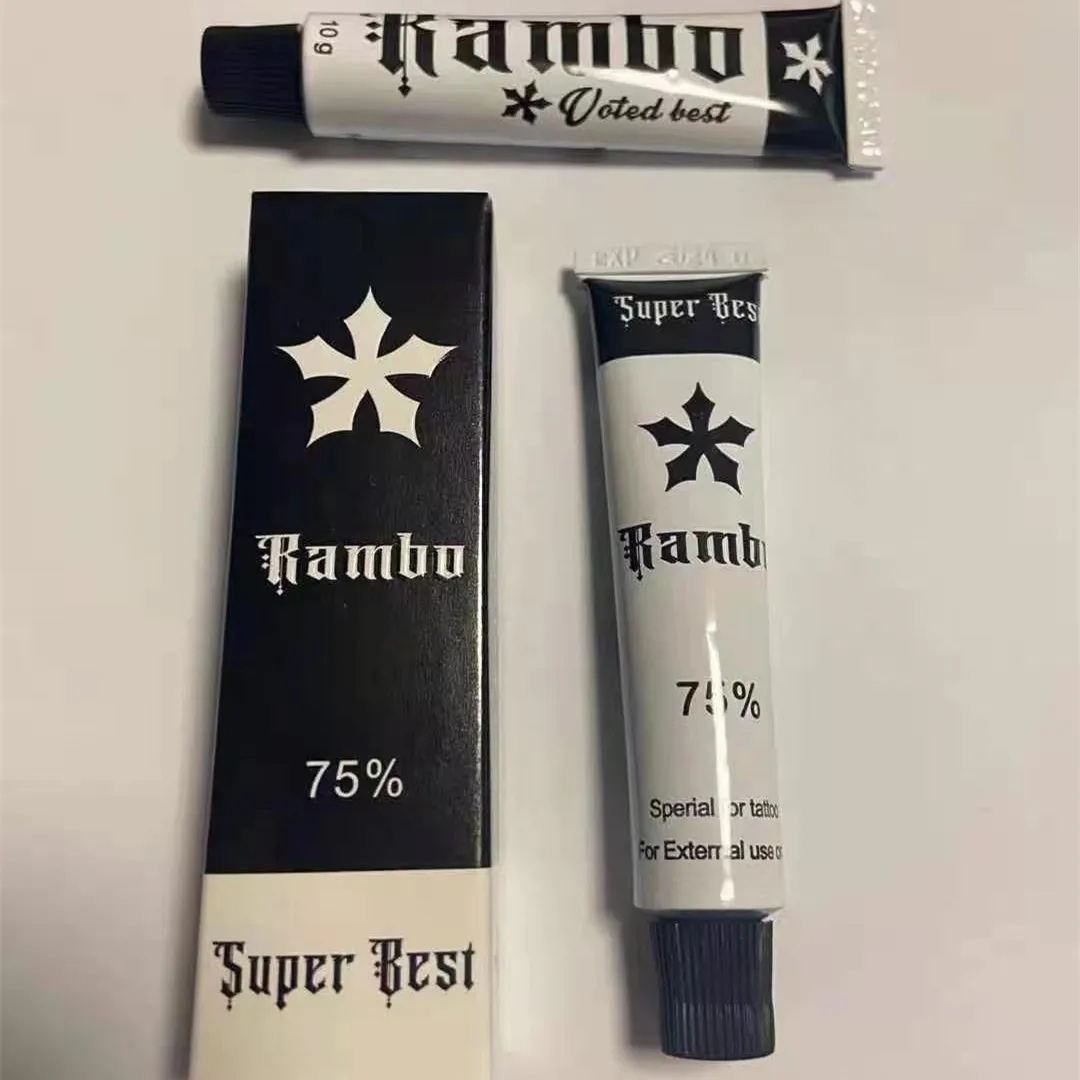 

75% Supper Best Tattoo Cream Before Permanent Makeup Operation Body Eyebrow Lips 10g