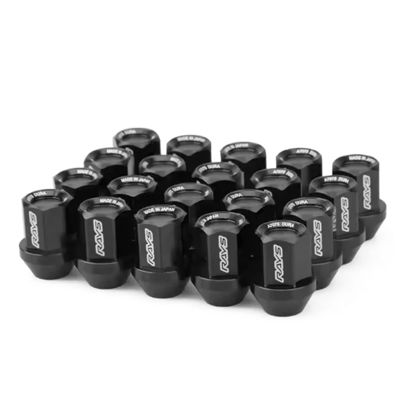 

HEX 19 мм 20 шт. Алюминиевые гайки M12x1,5 для колесных колес, длина 32 мм, гоночная гайка с наконечником, гоночный кованый стиль, модификация автомобиля, красный, черный, серый цвет