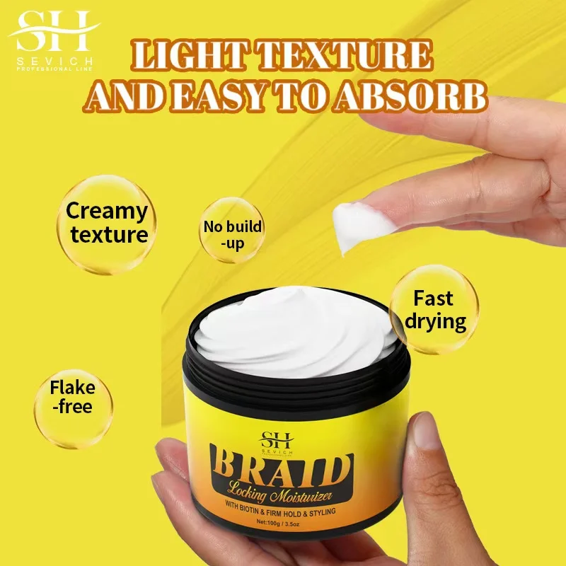 100 г увлажняющий гель для фиксации кос аккуратный кондиционер плетения сияющий