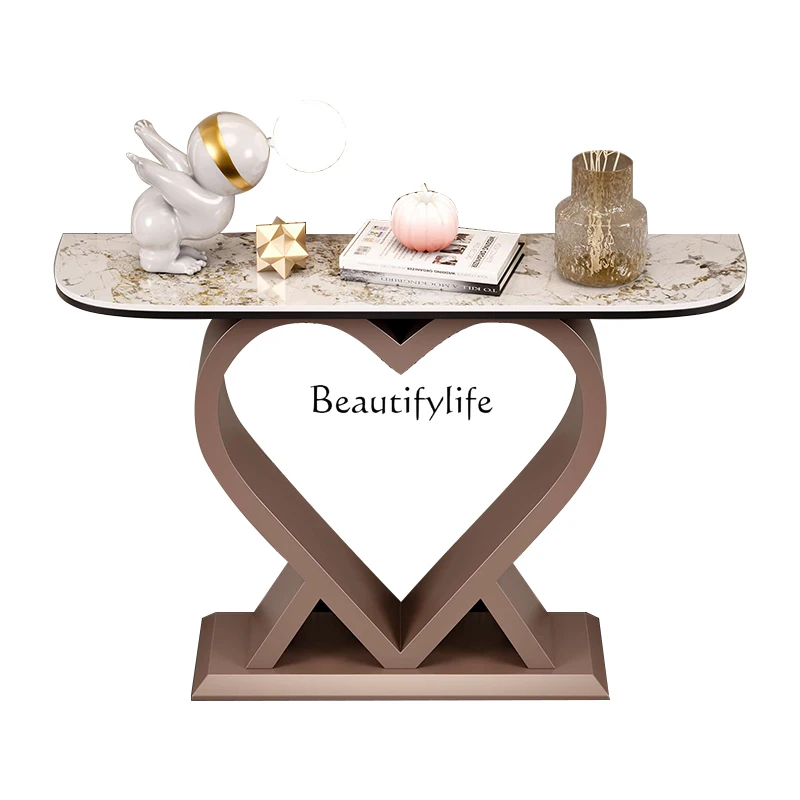 Легкий роскошный чехол на стену. Дизайнерский стол Xuanguan. столик. Домашний