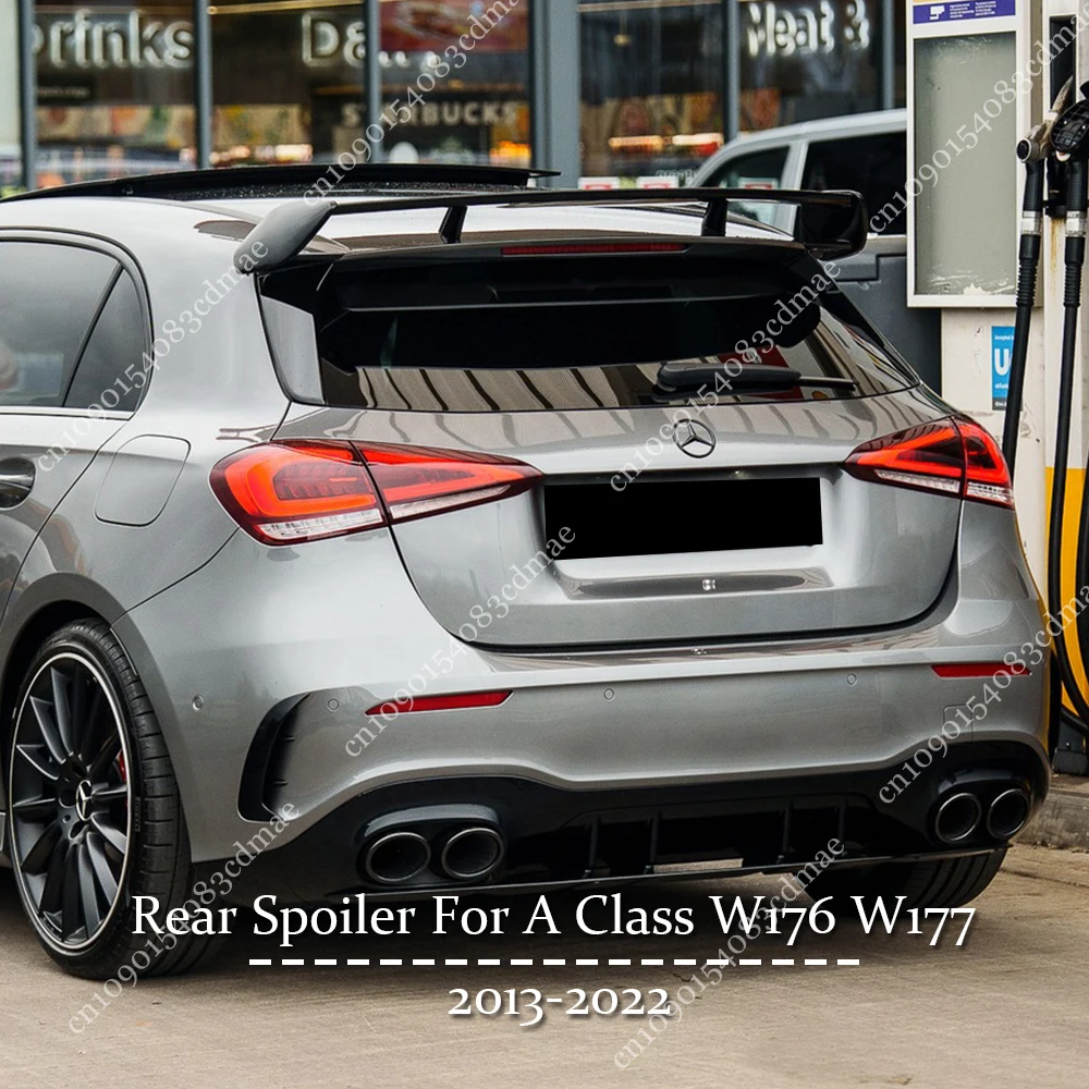 Задний спойлер на крышу хвостовые крылья для Mercedes Benz A Class W176 W177 A180 A200 A250 A260 A45 AMG