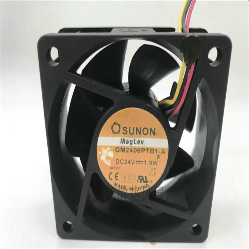 Трехпроводный инверторный охлаждающий вентилятор SUNON 6025 GM2406PTB1-A 24V 1,9 W