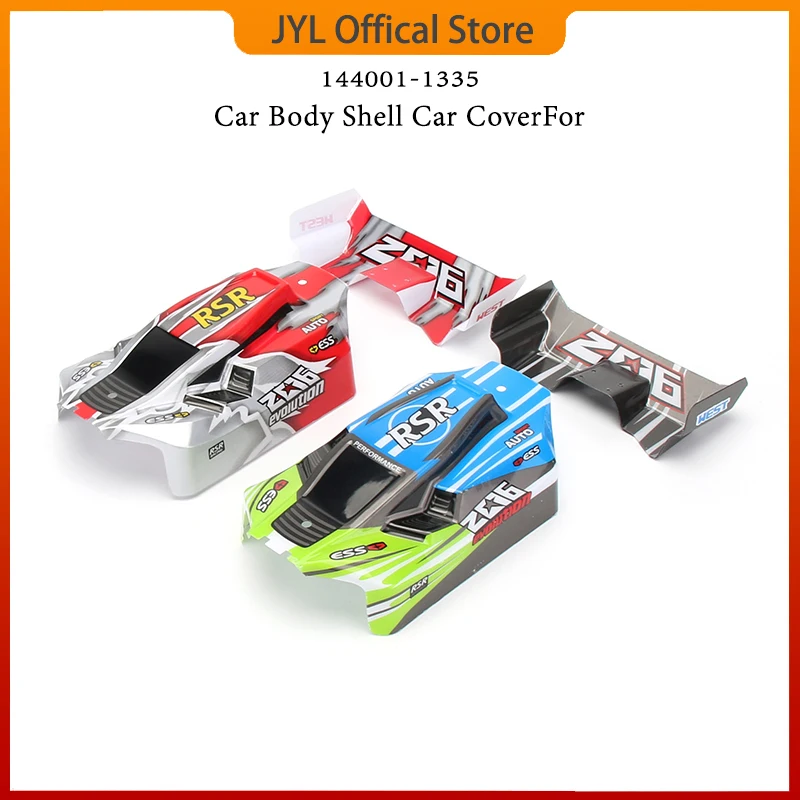 

WLtoys 144001 RC Car Spare Parts 4WD Metal Chassis 1335 Car Shell 1/14 Plastic