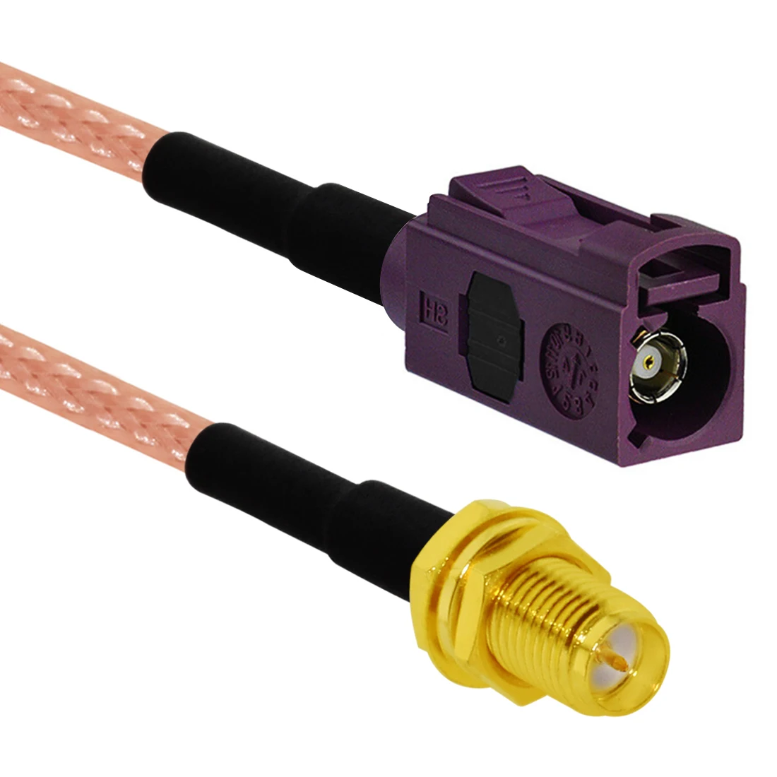 

DexMRtiC SMA-Fakra кабель-адаптер RG316 фиолетовый 15/30/50/100см