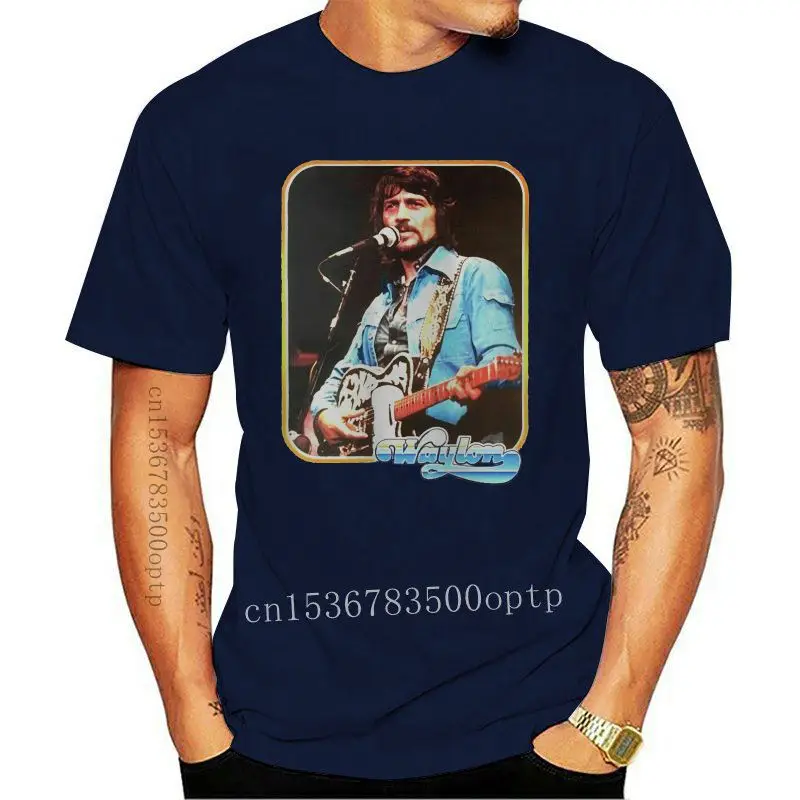 

Camiseta de concierto Neu Rare Waylon jennails, S-3Xl Vintage, nueva, 1977