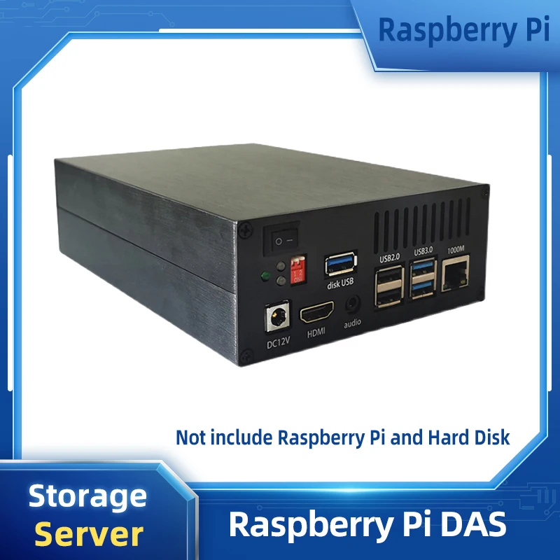 Сетевое хранилище Raspberry Pi NAS частный облачный диск сетевой RAID двойной жесткий с