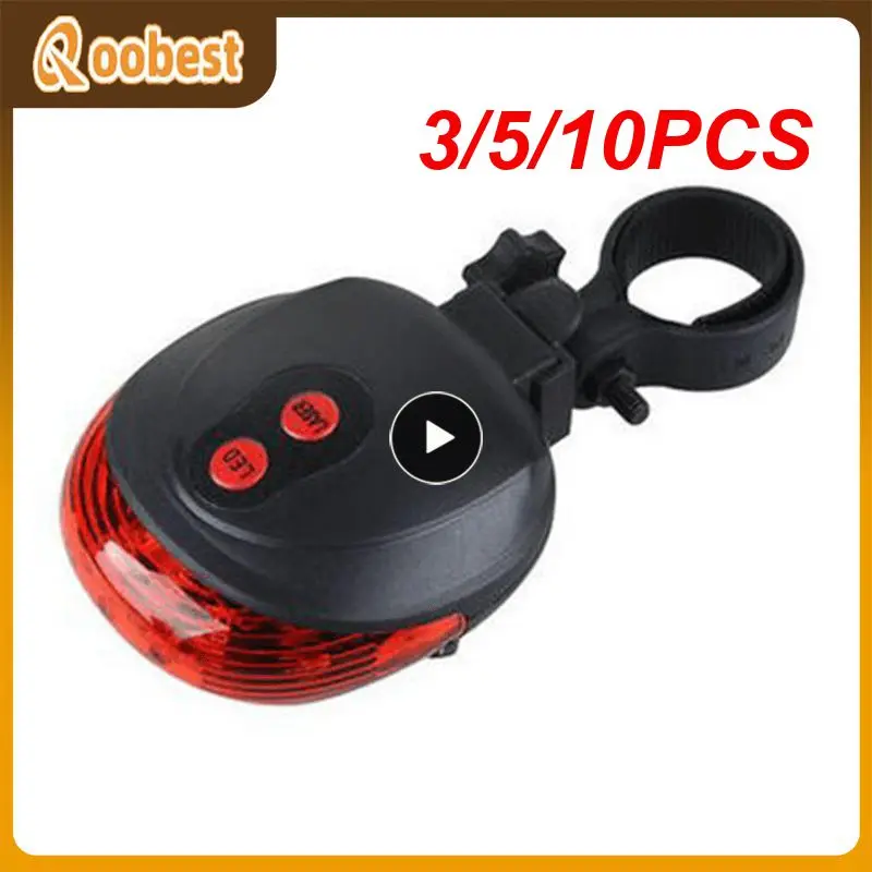 

Bicycle Bike Cycling Silicone Head Front Rear Wheel Safety Light Lamp Set Ultra Bright Waterproof Bike Car Lights Car Accessorie