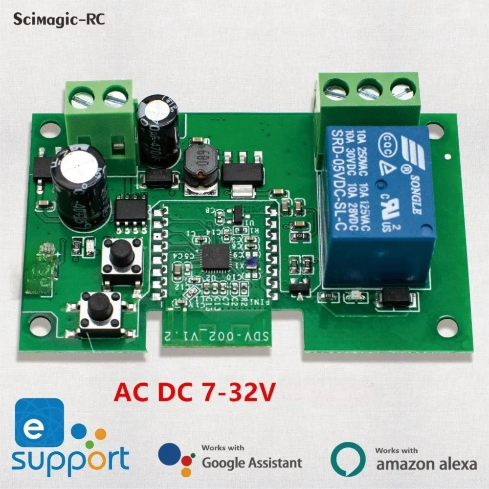 

Scimagic-RC беспроводной переключатель eWeLink 1CH для умного дома