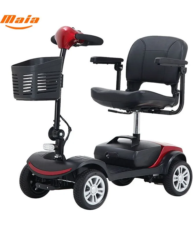 Factory hot selling cheap Elderly Electric 4 Wheel Disabled Handicap Folding Foldable Mobility Scooters