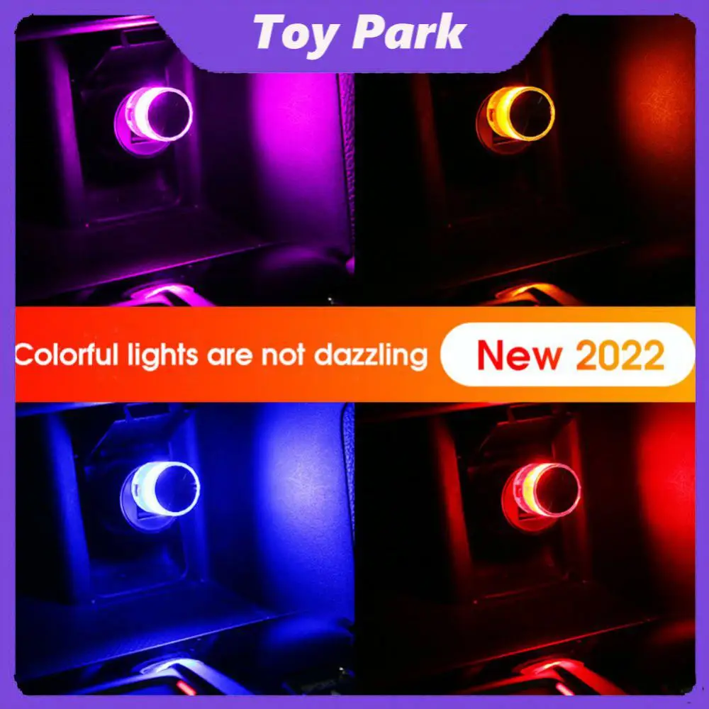 

Portable Usb Atmosphere Light Durable Universal Atmosphere Light Mini Car Atmosphere Light Car Interior Accessories Led