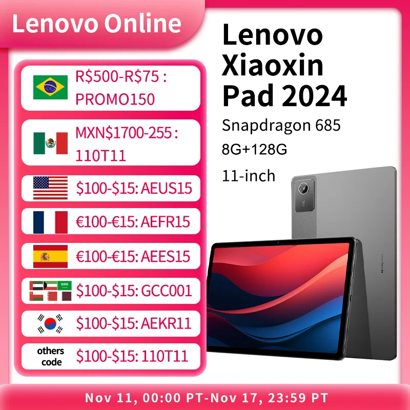 Lenovo Tab M8 4th Gen 2024 64 ГБ LTE планшеты