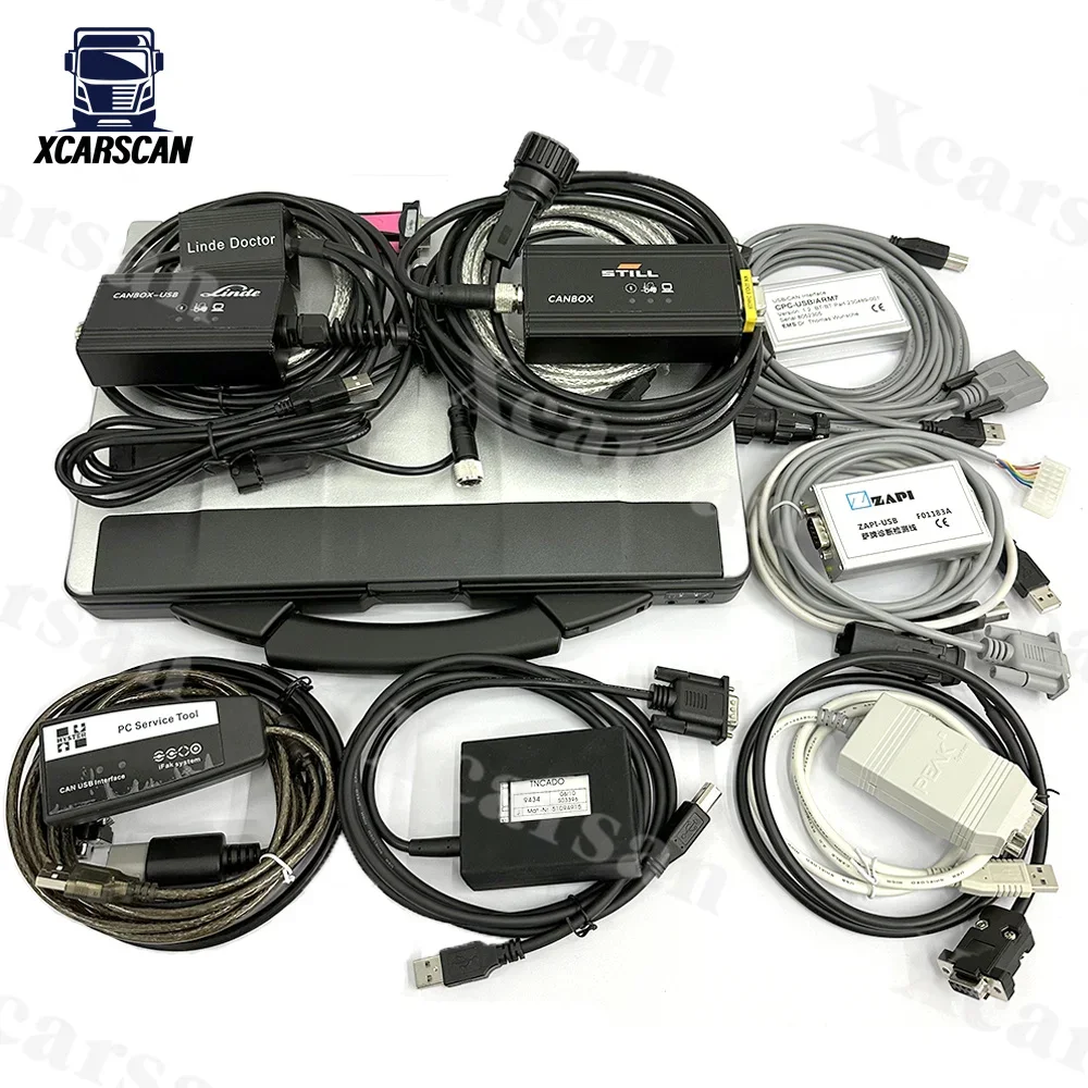 CF53 вилочный погрузчик для ноутбука 7 в 1 Toyota BT Zapi Judit Incado Hyster Linde canbox Doctor Still box Crown