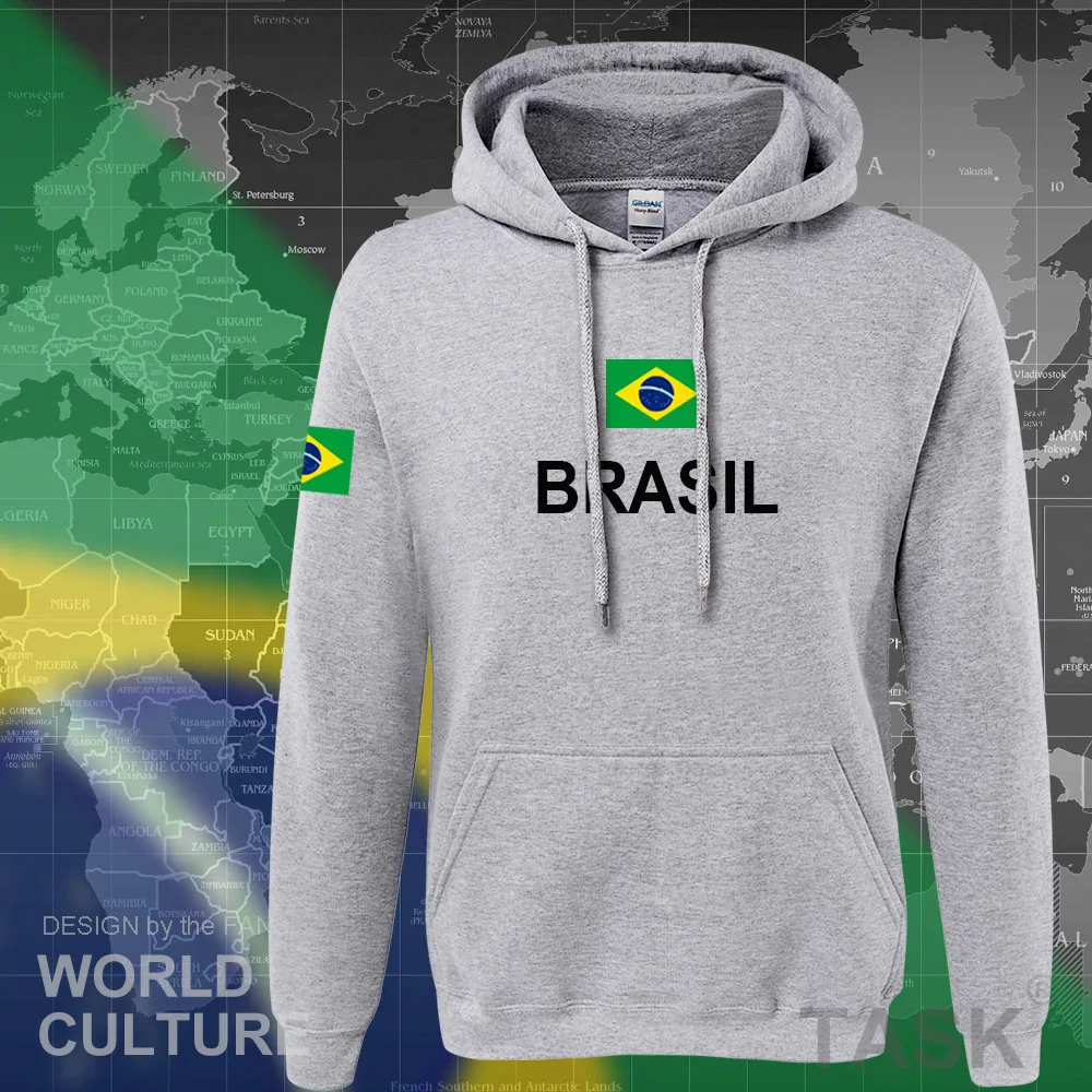 Brazil hoodie men sweatshirt sweat new streetwear 2021 tops jerseys clothing tracksuit nation Brazilian flag Brasil fleece BR